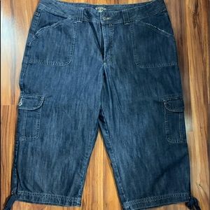Size 18 Lee Rider Capri Jean cargo pants